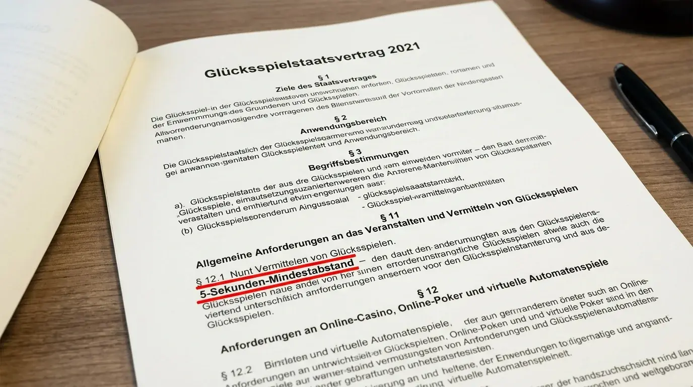 GlüStV 2021 Regelung 5-Sekunden-Mindestabstand Live-Wetten Sportwetten Deutschland