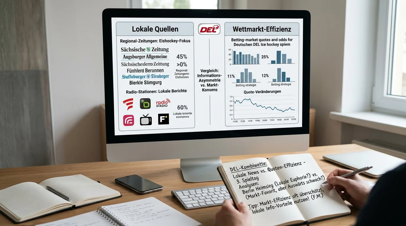 Informationsvorsprung bei DEL Kombiwetten — lokale Medienquellen und Wettmarkt-Analyse im Vergleich