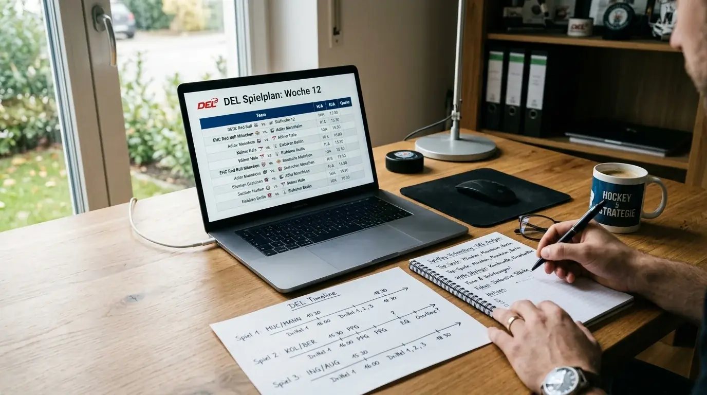 Praktische DEL Kombiwetten Strategie in der Saison — Spieltagsvorbereitung und Quotenanalyse