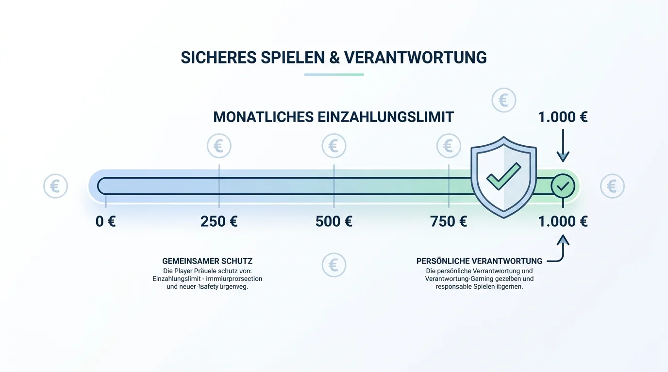 Einzahlungslimit 1000 Euro Sportwetten Erklärung monatliche Grenze für Eishockey-Wetter