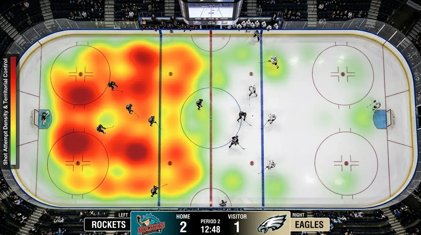 Corsi-Statistik im Eishockey erklärt: Schussversuche als Indikator für territoriale Dominanz in NHL-Kombiwetten