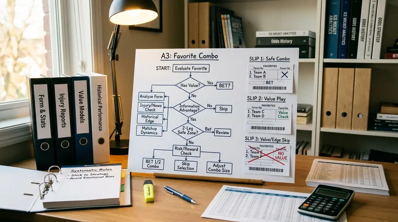 Kombischein-Analyse mit Favoritenquoten im Eishockey — Entscheidungsframework für Wetter