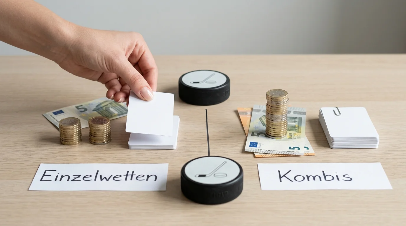 Eishockey-Kombiwetten Risikomanagement: Bankroll-Verteilung zwischen Einzelwetten und Kombis
