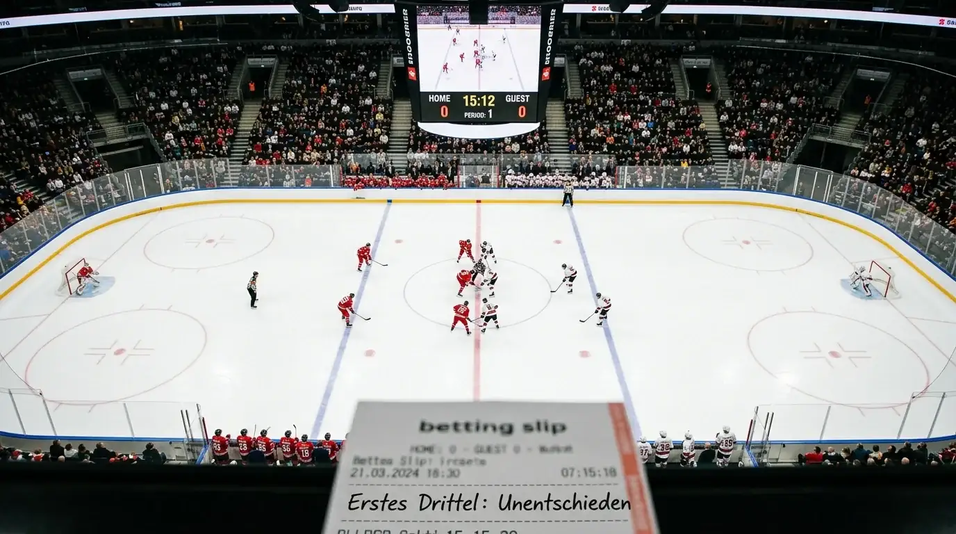 Eishockey Erstes-Drittel-Muster für Kombiwetten: 55-60 Prozent ausgeglichene NHL-Starts als Wettstrategie