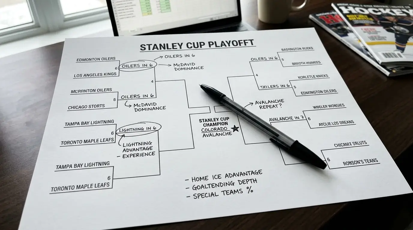 Stanley Cup Playoffs Wettmarkt: Marktstruktur und Besonderheiten bei NHL-Playoff-Kombiwetten für deutsche Eishockey-Wetter