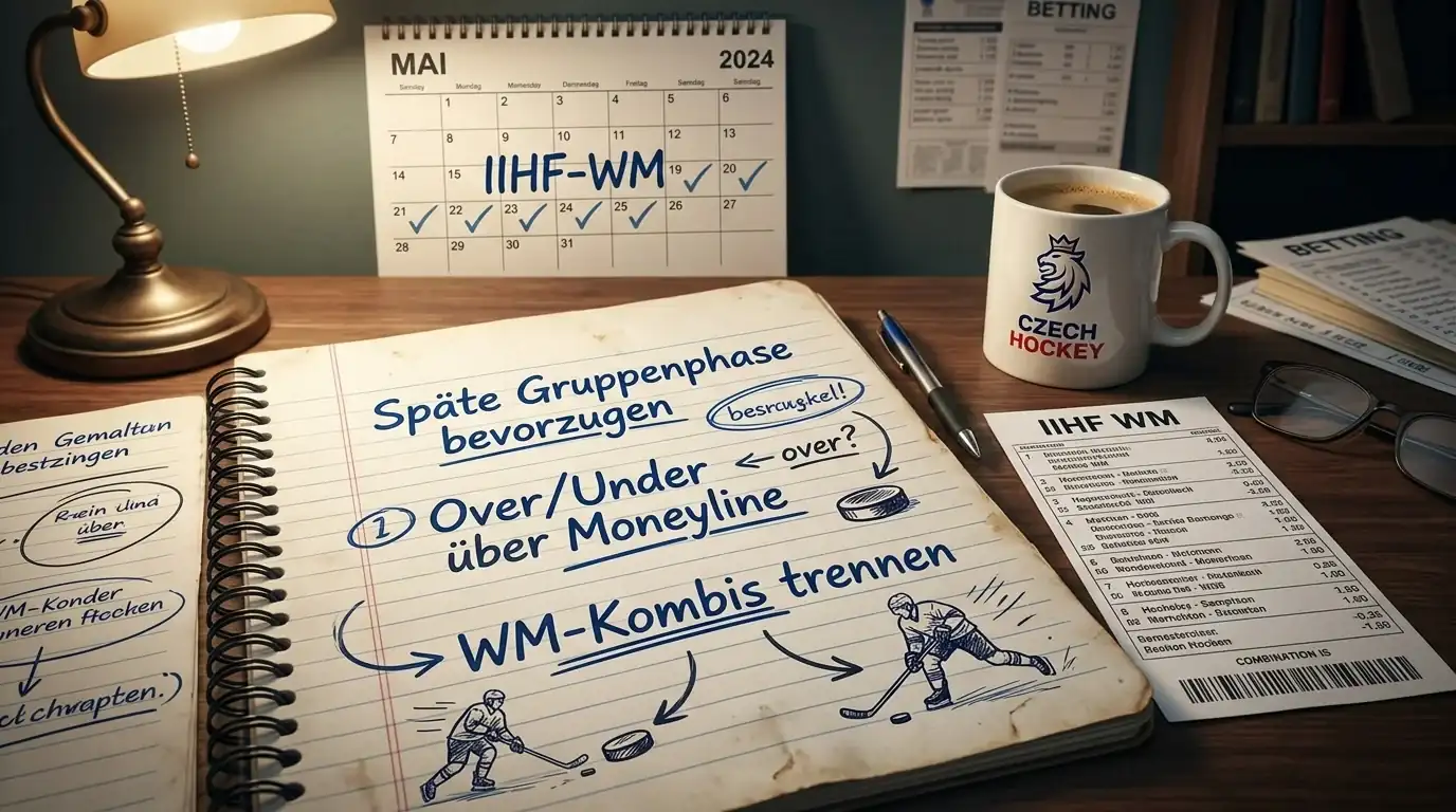 Strategien für IIHF WM Eishockey Kombiwetten — Tipps für Turnierwetten