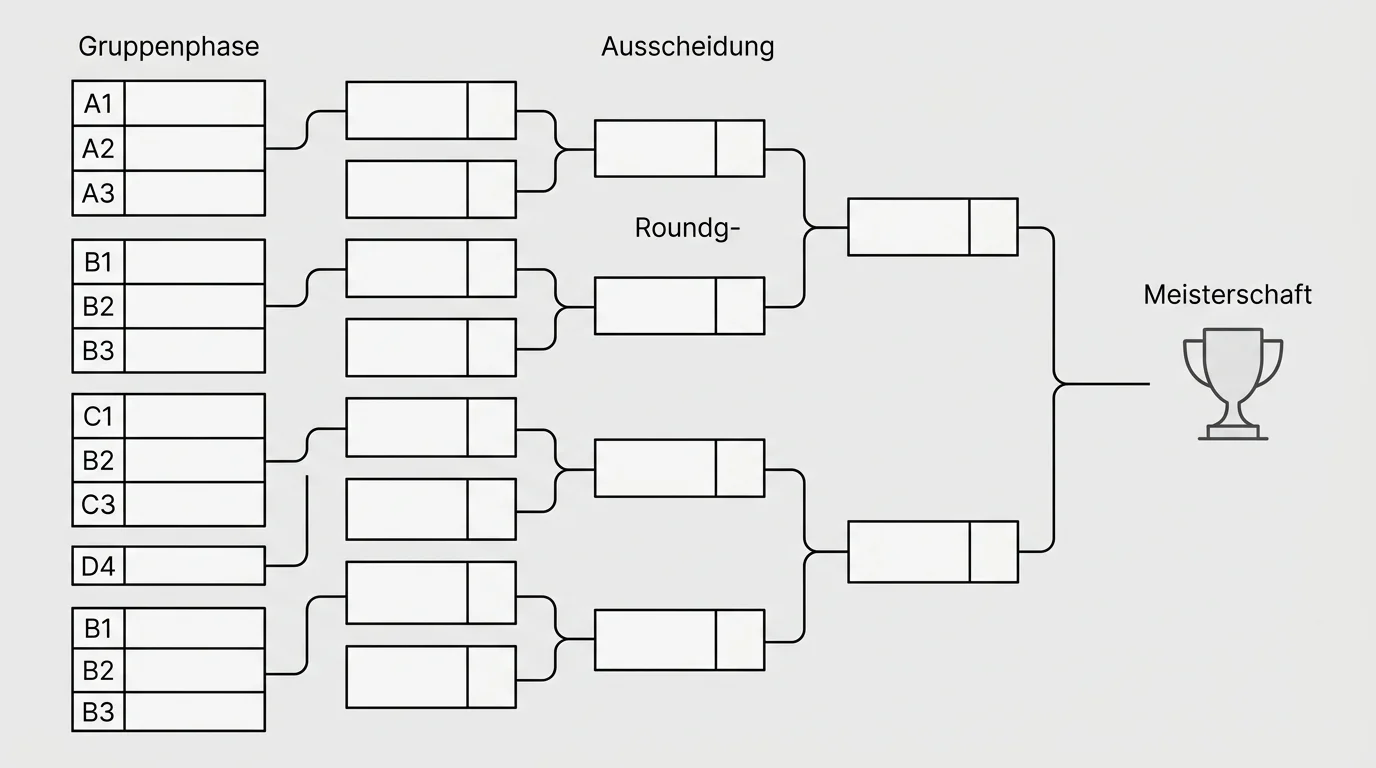 IIHF WM Turnier-Format Runden — Gruppenphase bis Finale für Kombiwetten-Analyse