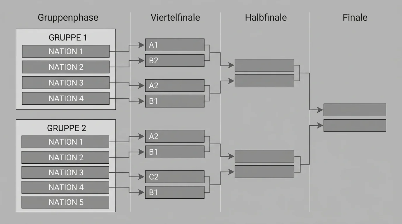 IIHF WM Gruppenphase und Playoff-Format — Übersicht für Eishockey Kombiwetten