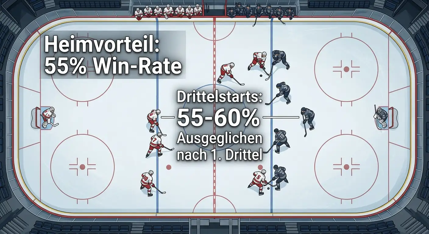 NHL-Spieltag-Analyse für Kombiwetten — Heimvorteil, Ausgeglichene-Starts-Muster und Quotenbewertung