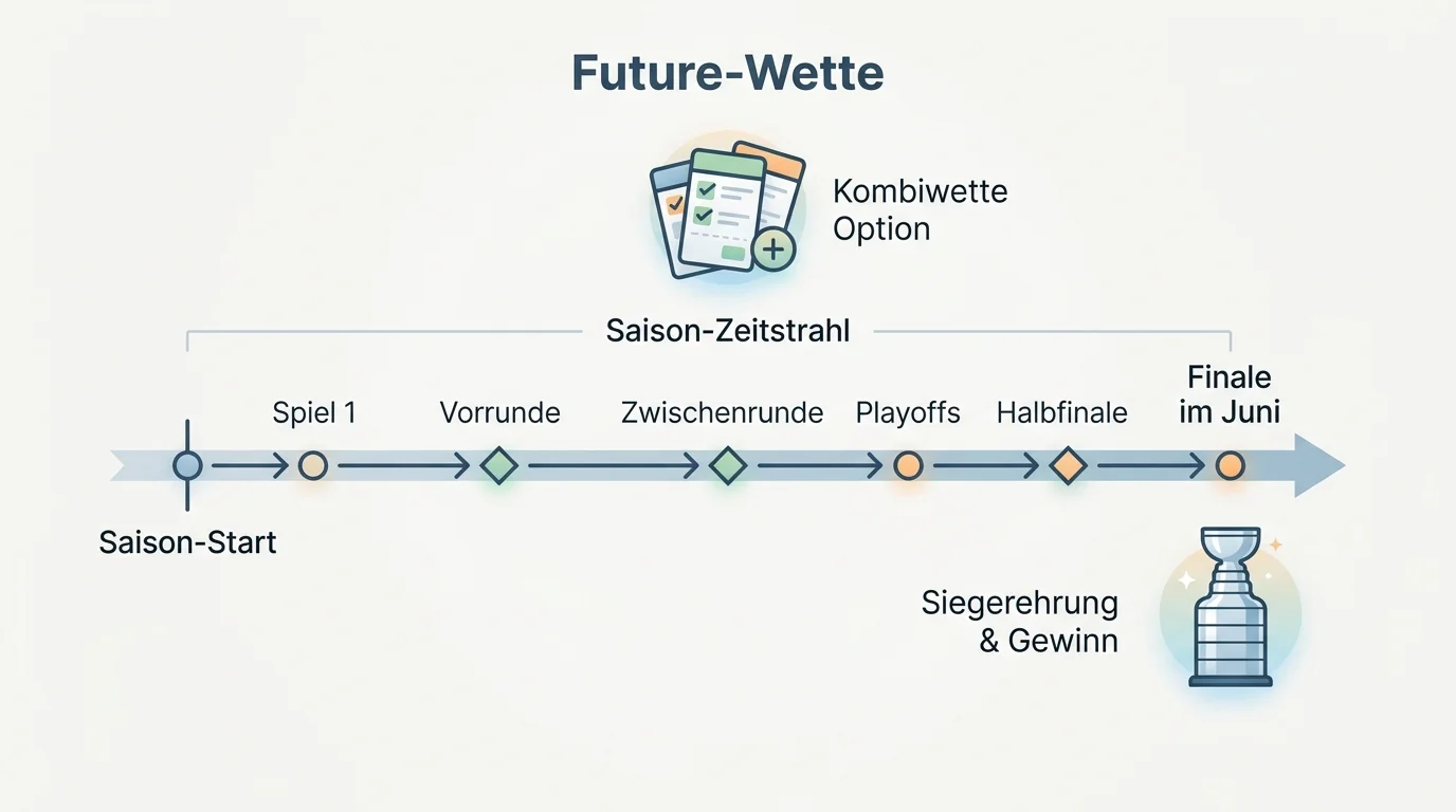 Langzeitwette als Kombibaustein — Konzept der Stanley Cup Future-Wette im Kombischein